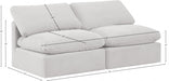 Indulge Velvet Sofa Cream - 147Cream-S2 - Vega Furniture