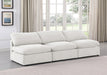 Indulge Velvet Sofa Cream - 147Cream-S3 - Vega Furniture