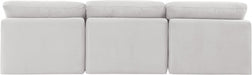 Indulge Velvet Sofa Cream - 147Cream-S3 - Vega Furniture