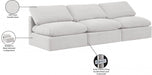 Indulge Velvet Sofa Cream - 147Cream-S3 - Vega Furniture