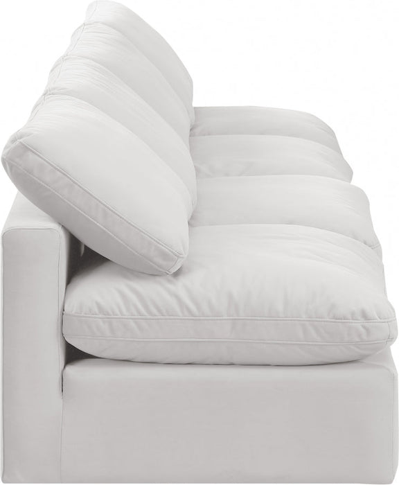 Indulge Velvet Sofa Cream - 147Cream-S4 - Vega Furniture