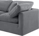 Indulge Velvet Sofa Grey - 147Grey-S105 - Vega Furniture