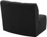 Infinity Black Boucle Fabric Modular Chair - 643Black-C - Vega Furniture