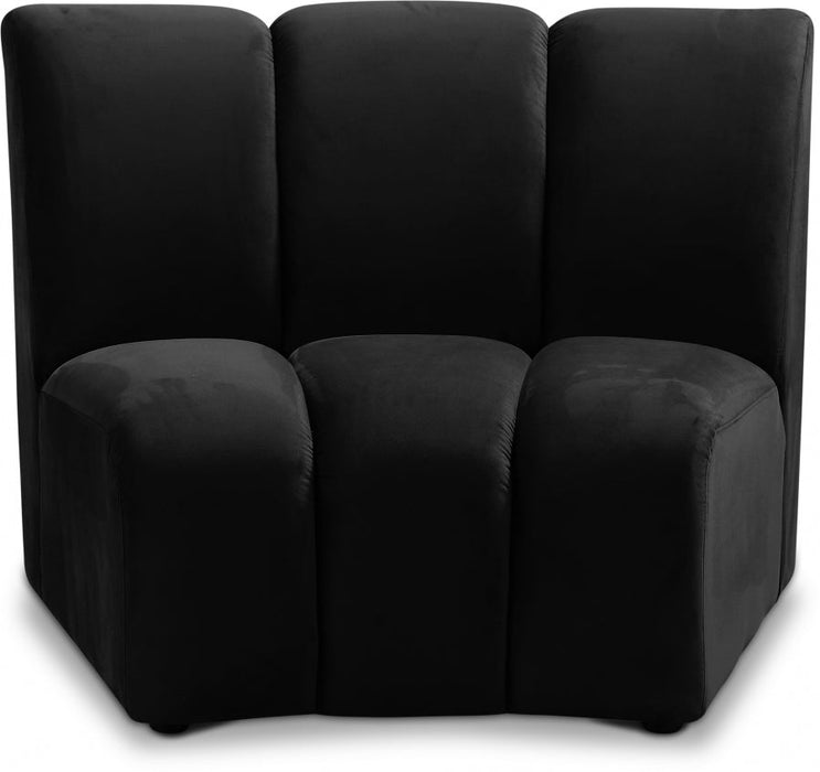 Infinity Black Modular Chair - 638Black-C - Vega Furniture