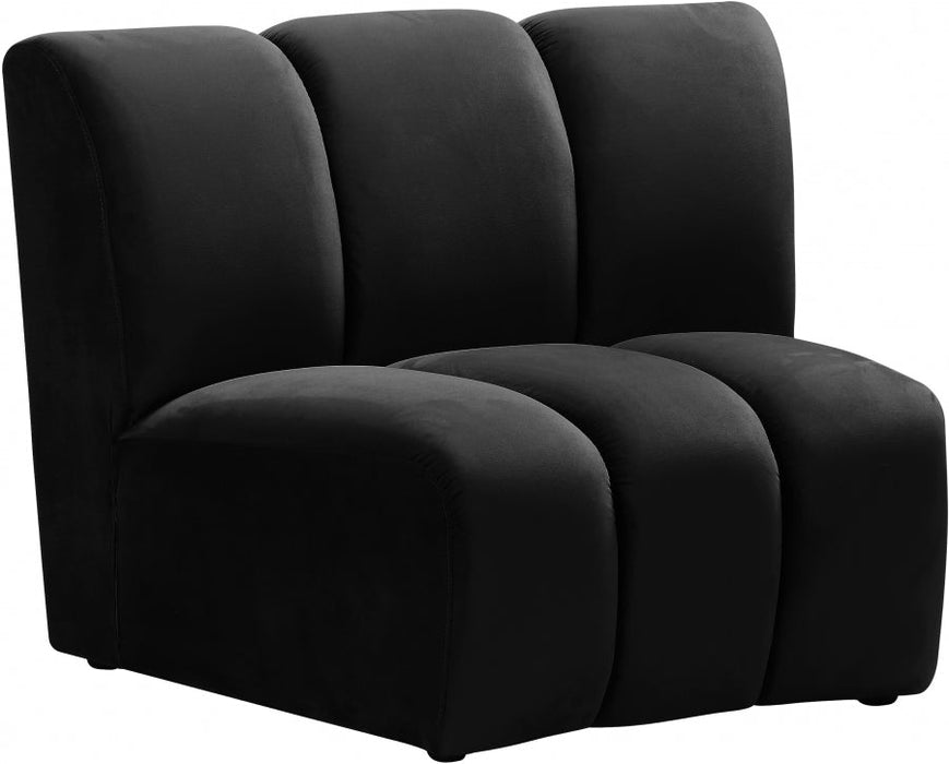 Infinity Black Modular Chair - 638Black-C - Vega Furniture