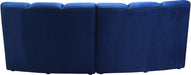 Infinity Blue Modular Loveseat - 638Navy-2PC - Vega Furniture