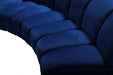 Infinity Blue Modular Loveseat - 638Navy-2PC - Vega Furniture