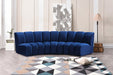 Infinity Blue Modular Sofa - 638Navy-3PC - Vega Furniture