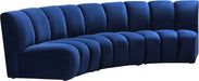 Infinity Blue Modular Sofa - 638Navy-3PC - Vega Furniture