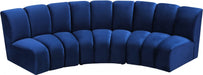 Infinity Blue Modular Sofa - 638Navy-3PC - Vega Furniture