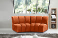 Infinity Cognac Modular Loveseat - 638Cognac-2PC - Vega Furniture