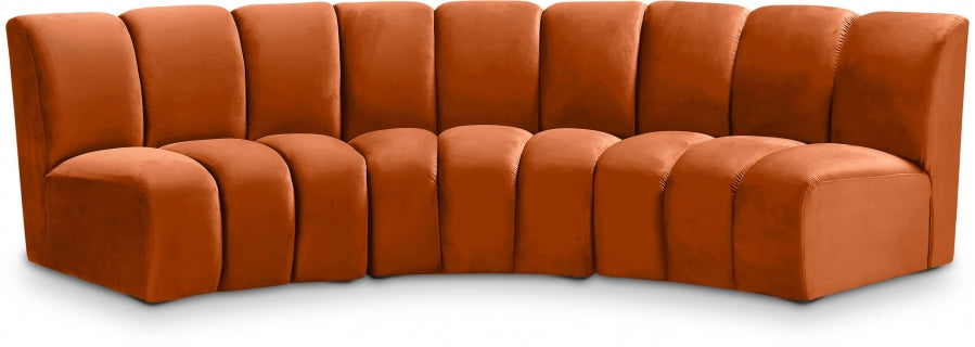 Infinity Cognac Modular Sofa - 638Cognac-3PC - Vega Furniture