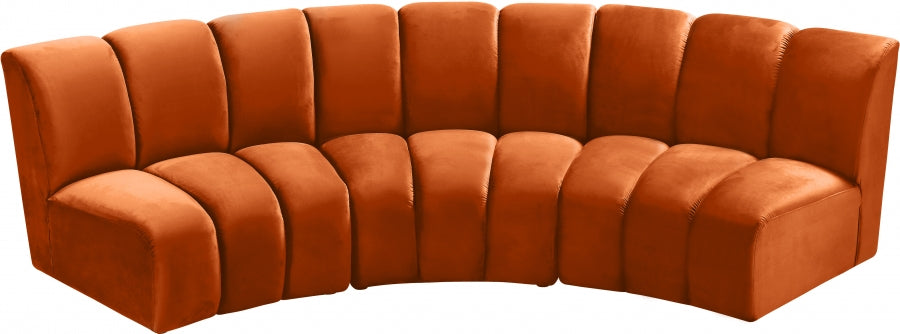 Infinity Cognac Modular Sofa - 638Cognac-3PC - Vega Furniture