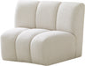 Infinity Cream Boucle Fabric Modular Chair - 643Cream-C - Vega Furniture