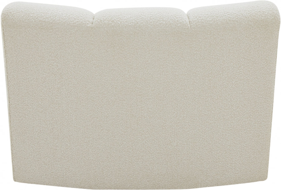 Infinity Cream Boucle Fabric Modular Chair - 643Cream-C - Vega Furniture