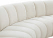 Infinity Cream Boucle Fabric Sofa - 643Cream-3PC - Vega Furniture