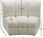 Infinity Cream Modular Chair - 638Cream-C - Vega Furniture