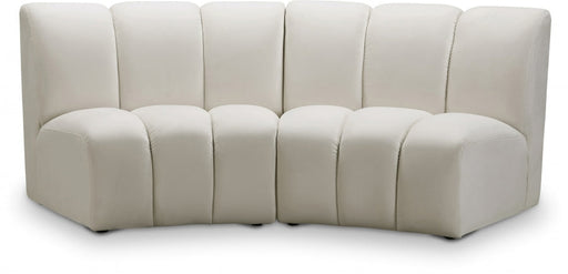 Infinity Cream Modular Loveseat - 638Cream-2PC - Vega Furniture