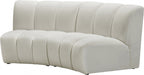 Infinity Cream Modular Loveseat - 638Cream-2PC - Vega Furniture