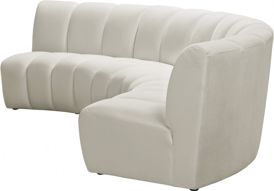 Infinity Cream Modular Sofa - 638Cream-3PC - Vega Furniture