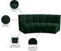 Infinity Green Boucle Fabric Loveseat - 643Green-2PC - Vega Furniture