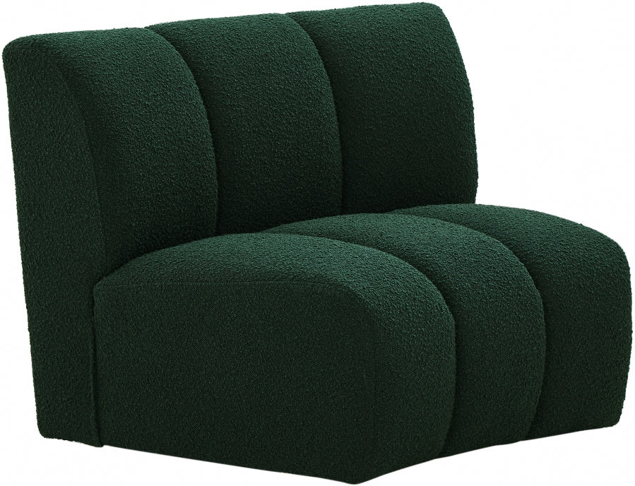 Infinity Green Boucle Fabric Modular Chair - 643Green-C - Vega Furniture