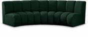 Infinity Green Boucle Fabric Sofa - 643Green-3PC - Vega Furniture