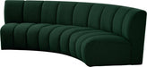 Infinity Green Boucle Fabric Sofa - 643Green-3PC - Vega Furniture