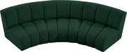 Infinity Green Boucle Fabric Sofa - 643Green-3PC - Vega Furniture