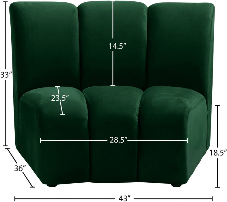 Infinity Green Modular Chair - 638Green-C - Vega Furniture