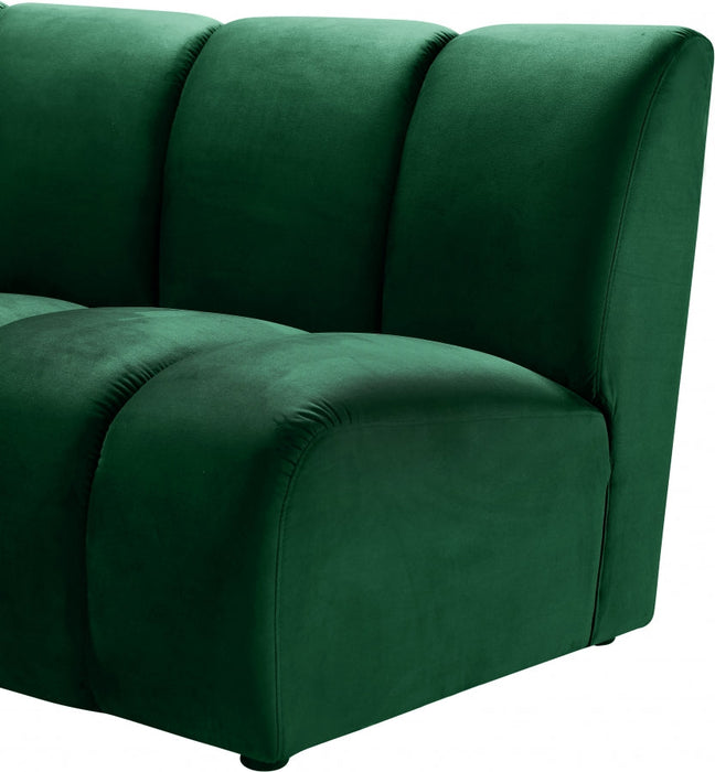 Infinity Green Modular Loveseat - 638Green-2PC - Vega Furniture