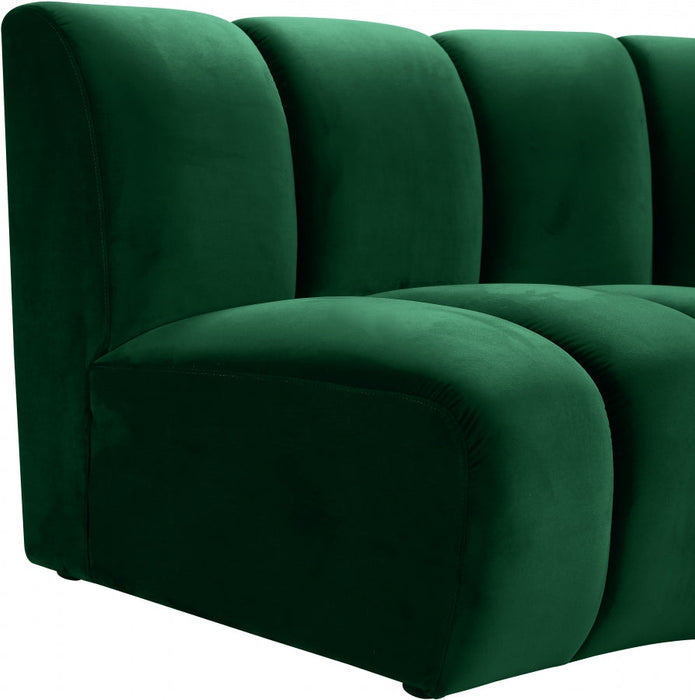 Infinity Green Modular Loveseat - 638Green-2PC - Vega Furniture