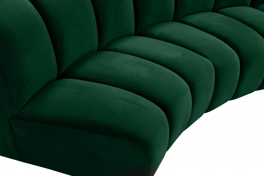 Infinity Green Modular Loveseat - 638Green-2PC - Vega Furniture