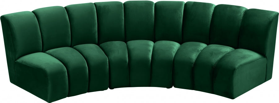 Infinity Green Modular Sofa - 638Green-3PC - Vega Furniture