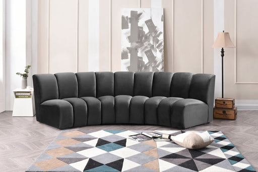 Infinity Grey Modular Sofa - 638Grey-3PC - Vega Furniture