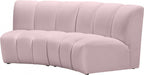 Infinity Pink Modular Loveseat - 638Pink-2PC - Vega Furniture