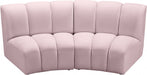 Infinity Pink Modular Loveseat - 638Pink-2PC - Vega Furniture