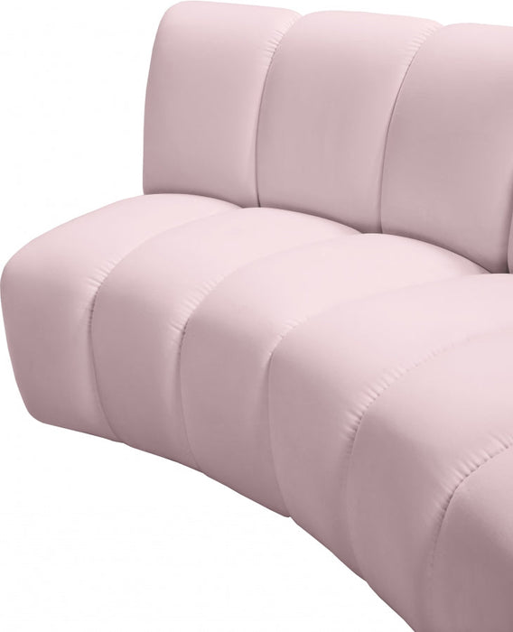 Infinity Pink Modular Loveseat - 638Pink-2PC - Vega Furniture