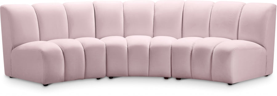 Infinity Pink Modular Sofa - 638Pink-3PC - Vega Furniture