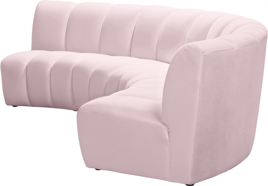 Infinity Pink Modular Sofa - 638Pink-3PC - Vega Furniture