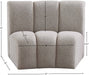 Infinity Taupe Boucle Fabric Modular Chair - 643Taupe-C - Vega Furniture