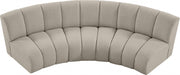 Infinity Taupe Boucle Fabric Sofa - 643Taupe-3PC - Vega Furniture