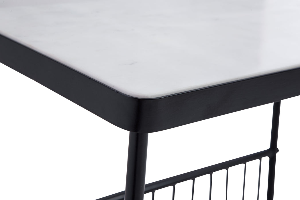 Issiamere Black/White Accent Table - A4000543 - Vega Furniture