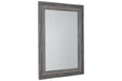 Jacee Antique Gray Accent Mirror - A8010218 - Vega Furniture