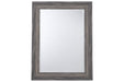 Jacee Antique Gray Accent Mirror - A8010218 - Vega Furniture