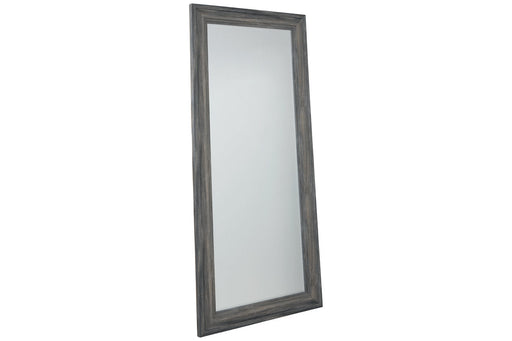Jacee Antique Gray Floor Mirror - A8010219 - Vega Furniture