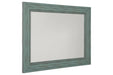 Jacee Antique Teal Accent Mirror - A8010220 - Vega Furniture