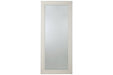 Jacee Antique White Floor Mirror - A8010217 - Vega Furniture