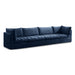 Jacob Blue Velvet Modular Sofa - 649Navy-S140 - Vega Furniture