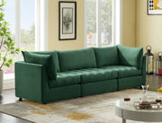 Jacob Green Velvet Modular Sofa - 649Green-S103 - Vega Furniture